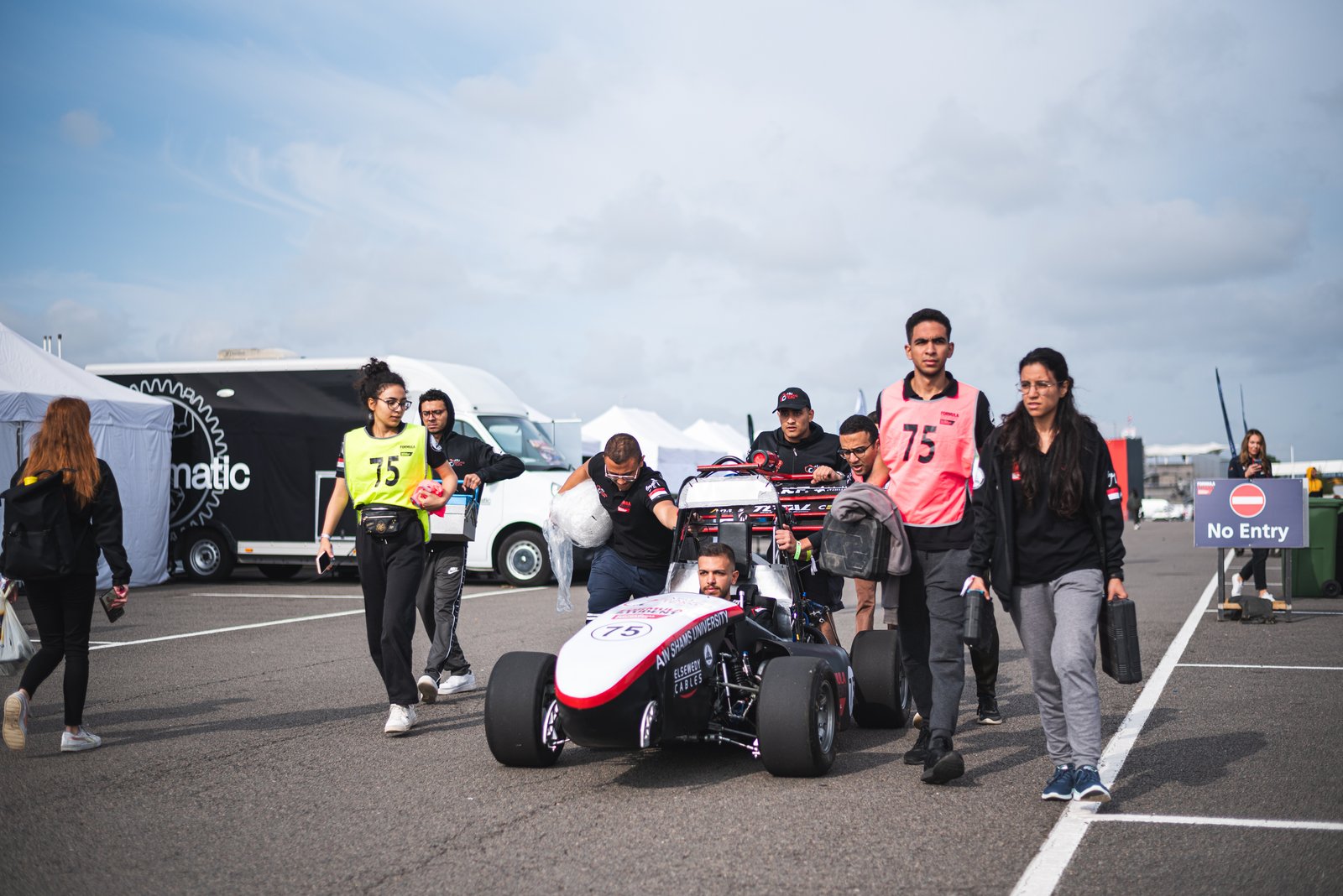 Track day panoramic